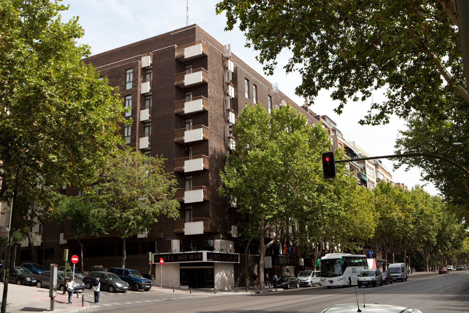 Hotel Agumar Madrid Exterior foto